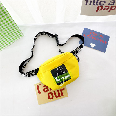 Kaasaegne tõmbluku ja aplikatsiooniga lastekott