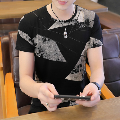 Ανδρική μπλούζα νέου μοντέλου με κλασικό κολάρο και κουμπιά - δύο μοντέλα