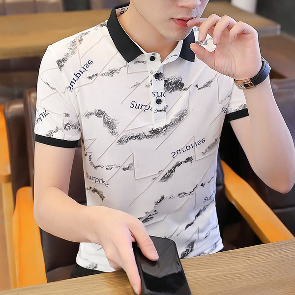 Moderna muška bluza s klasičnim ovratnikom ili okruglim izrezom