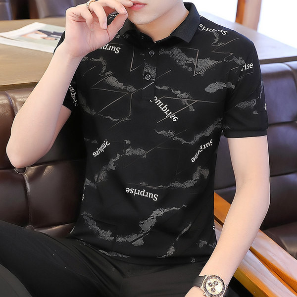 Moderna muška bluza s klasičnim ovratnikom ili okruglim izrezom