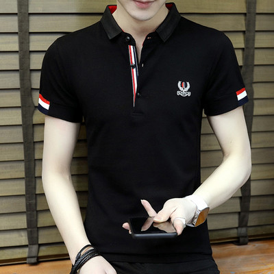 Uue mudeli lühikeste varrukate ja tikandiga meeste pluus