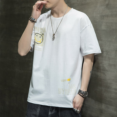 Ανδρικό μπλουζάκι με απλικέ - απλό μοντέλο