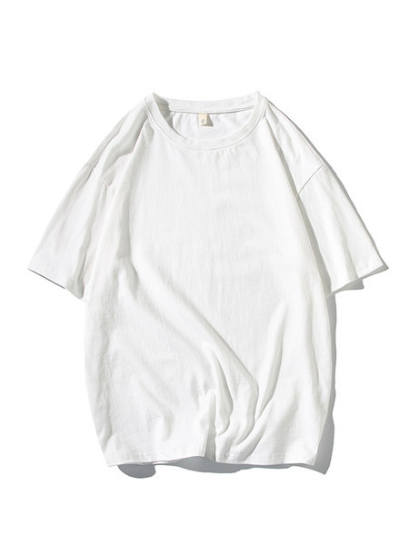 Lihtne meeste lühikeste varrukatega T-särk