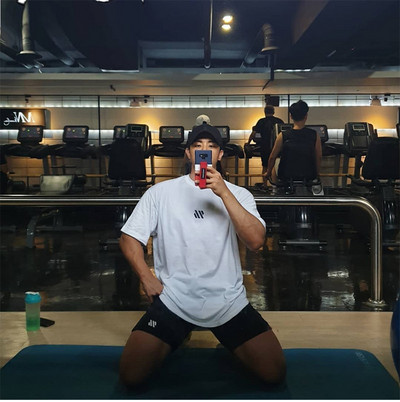 Lai trükiga T-särk meestele