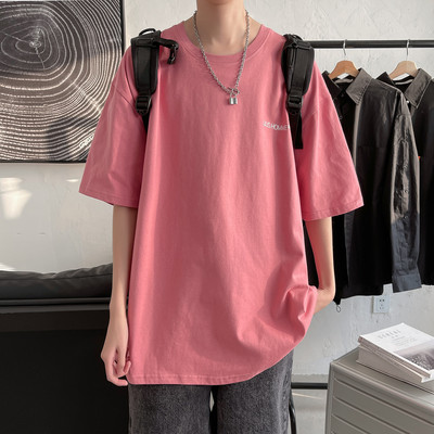 Lühikeste varrukatega avar meeste T-särk