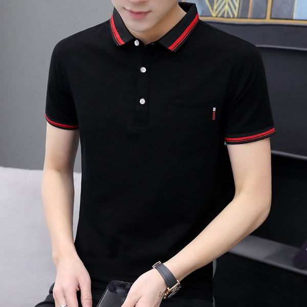 Uue mudeli klassikalise krae ja taskuga meeste pluus