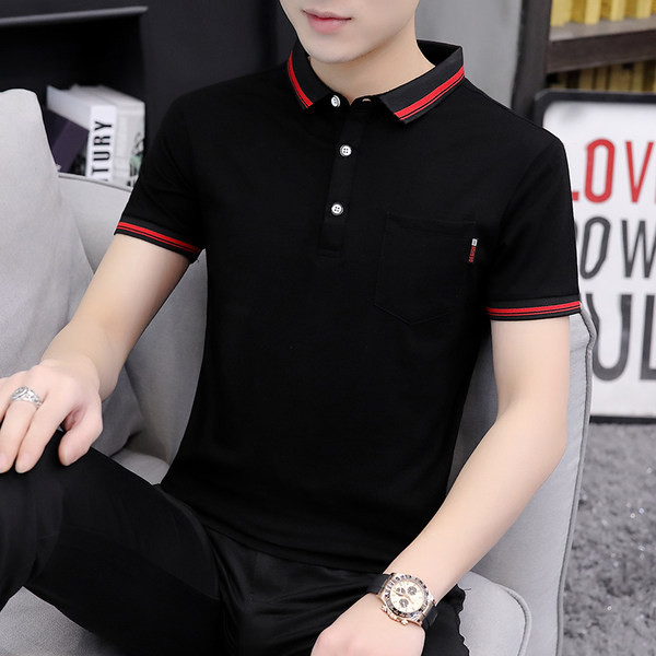 Uue mudeli klassikalise krae ja taskuga meeste pluus