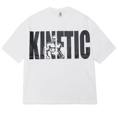 Μπλουζάκι με φαρδύ μοντέλο για άντρες με επιγραφή