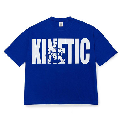 Μπλουζάκι με φαρδύ μοντέλο για άντρες με επιγραφή