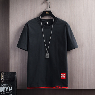 Мъжка ежедневна тениска с къс ръкав - три модела