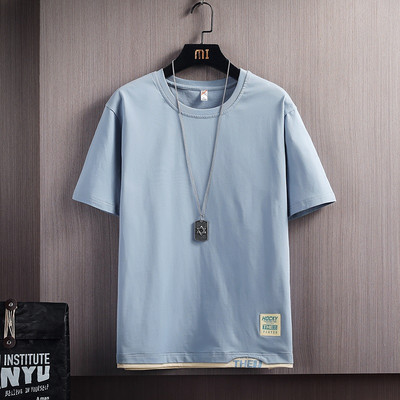 Мъжка ежедневна тениска с къс ръкав - три модела