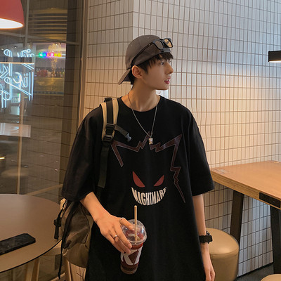 Meeste lai ümara kaelusega T-särk