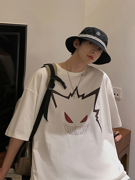 Meeste lai ümara kaelusega T-särk