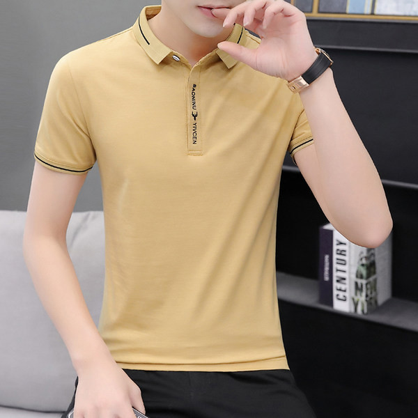 Ležerna muška bluza sa klasičnom kragnom i kratkim rukavima u više boja