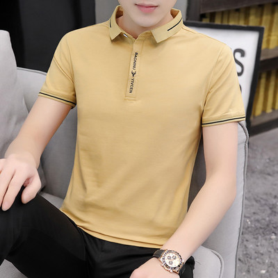 Novi model ljetne muške majice s kragnom i kratkim rukavima