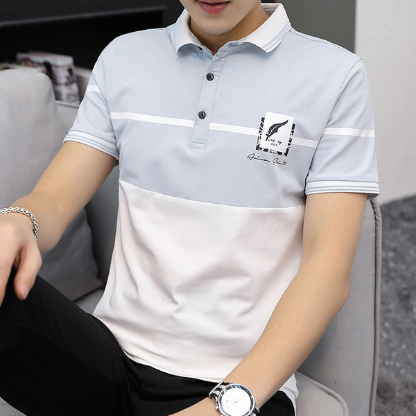 Moodne mitmes värvitoonis tikandi ja nööpidega meeste pluus