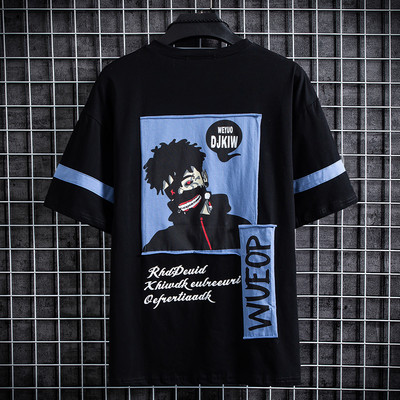 Lühikeste varrukatega O-kaelusega meeste T-särk