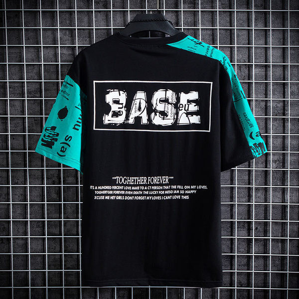 Lühikeste varrukatega O-kaelusega meeste T-särk