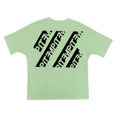 Βαμβακερό μπλουζάκι με τύπωμα για σπορ και καθημερινή ζωή