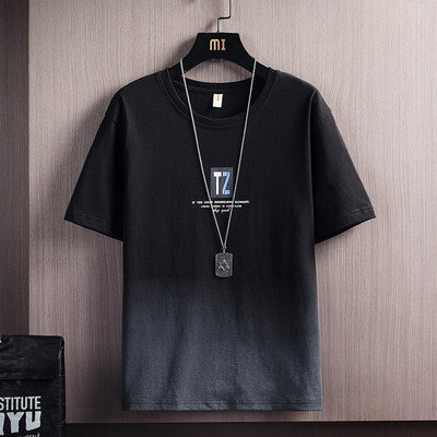 Ανδρικό μπλουζάκι σε ιριδίζοντα χρώματα και κοντά μανίκια