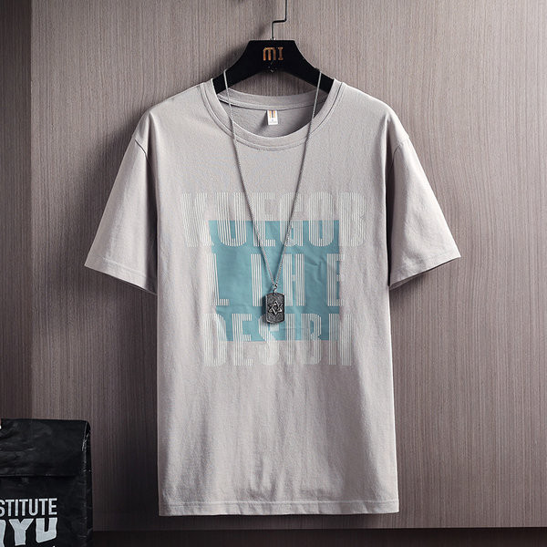 Muška majica s aplikacijom i kratkim rukavima