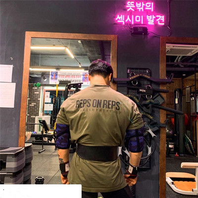 Μπλούζα βαμβακερή φαρδιά με επιγραφή για άντρες