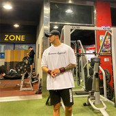 Lai puuvillane T-särk meestele