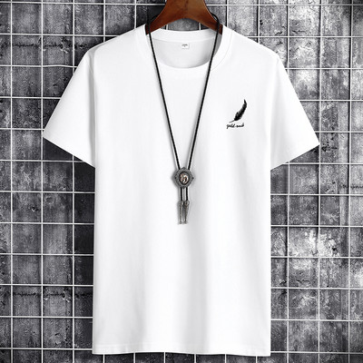 Suvine puuvillane aplikatsiooniga t-särk