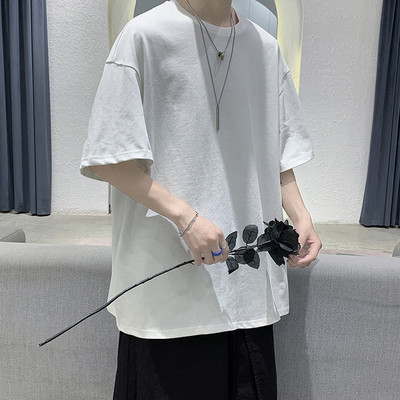 Puuvillane lai aplikatsiooniga T-särk meestele