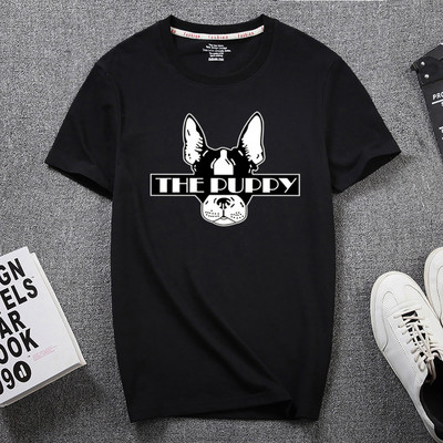 Ανδρικό μπλουζάκι με απλικέ και 3/4 μανίκια για άντρες