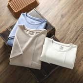 Мъжка ежедневна тениска  с къс ръкав и джоб