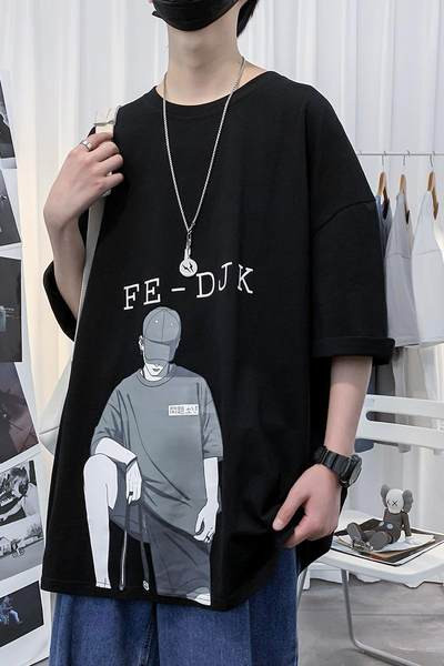 Novi model muške majice s printom