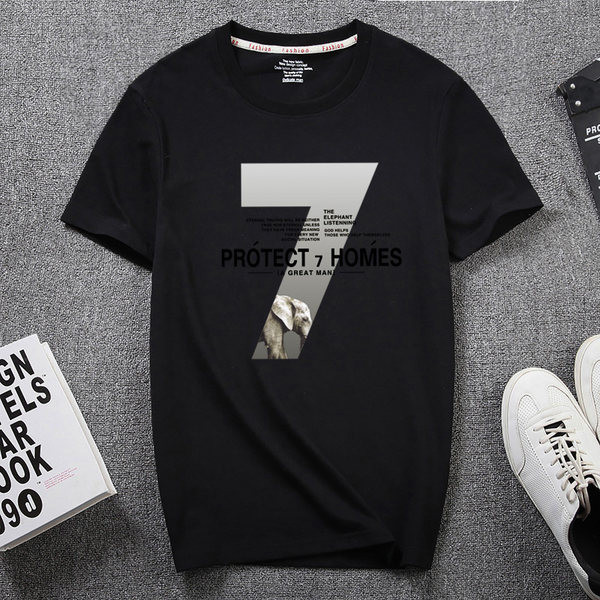 Uue mudeli lühikeste varrukate ja aplikatsiooniga vabaaja T-särk