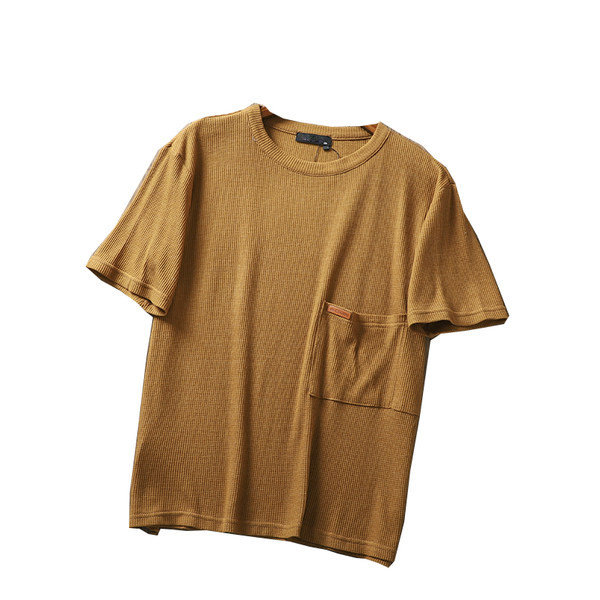 Ümara kaelusega vabaaja meeste T-särk