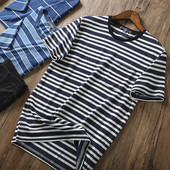 Prugasta muška majica kratkih rukava