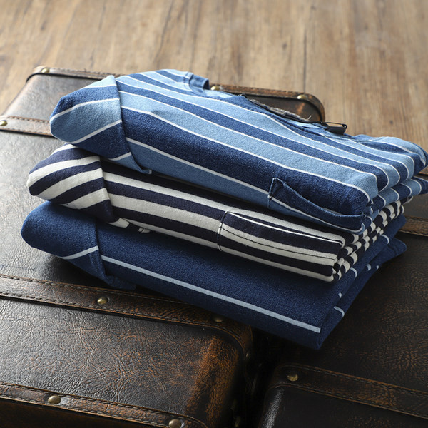 Prugasta muška majica kratkih rukava