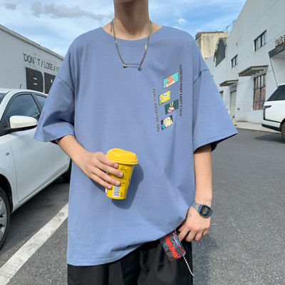 Μεγάλο καλοκαιρινό μπλουζάκι με 3/4 μανίκια και απλικέ