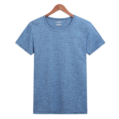 Meeste elastne T-särk 3/4 varrukate ja ovaalse kaelusega