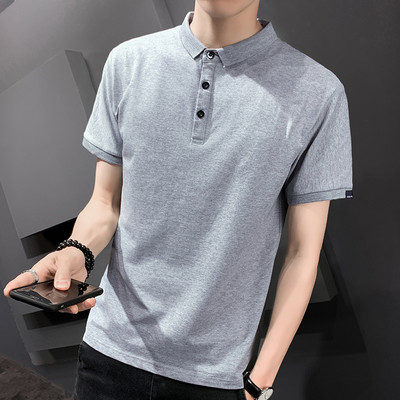 Uus mudel meeste ühevärviline klassikalise kraega pluus