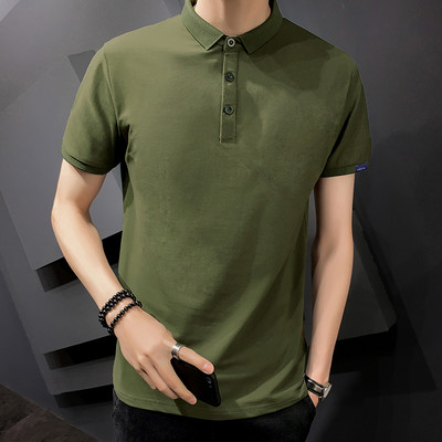 Uus mudel meeste ühevärviline klassikalise kraega pluus