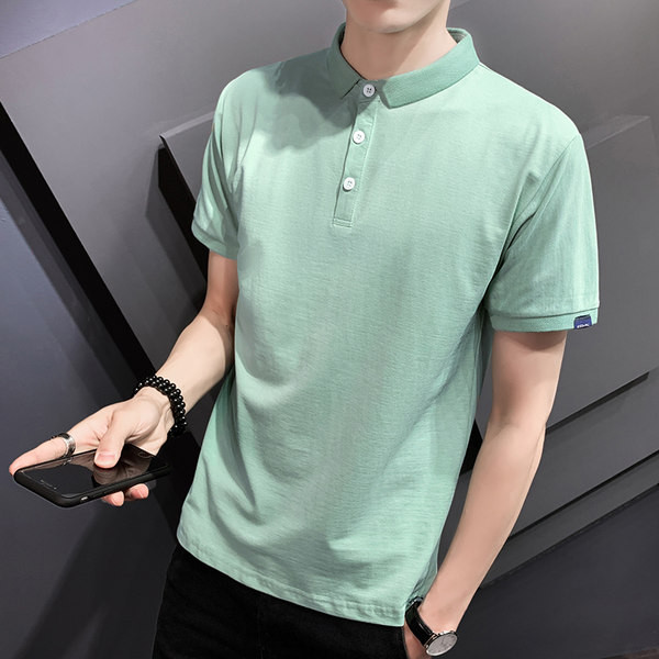 Uus mudel meeste ühevärviline klassikalise kraega pluus