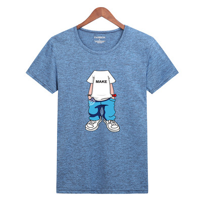 Ανδρικό μπλουζάκι νέου μοντέλου με κοντά μανίκια και απλικέ