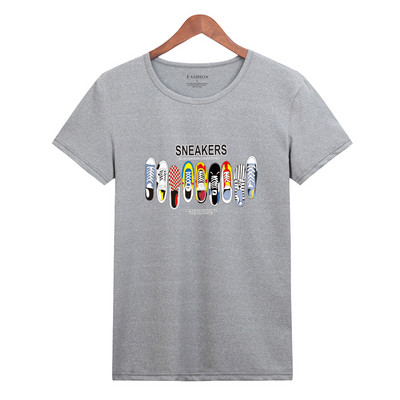 Ανδρικό μπλουζάκι νέου μοντέλου με κοντά μανίκια και απλικέ