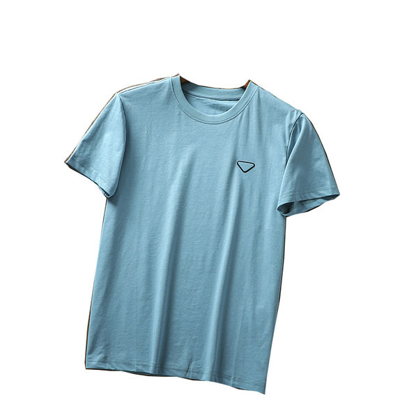 Ümara kaelusega ja lühikeste varrukatega vabaaja meeste T-särk