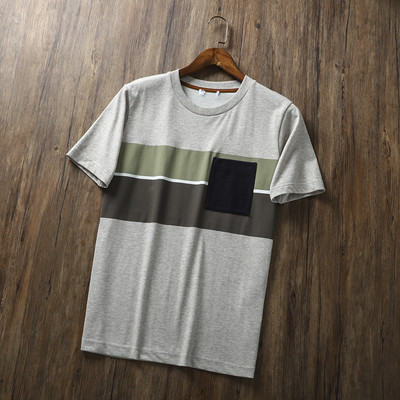 Meeste vabaaja lühikeste varrukatega T-särk