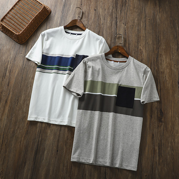 Meeste vabaaja lühikeste varrukatega T-särk