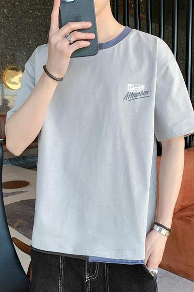 Muška majica s printom i kratkim rukavima