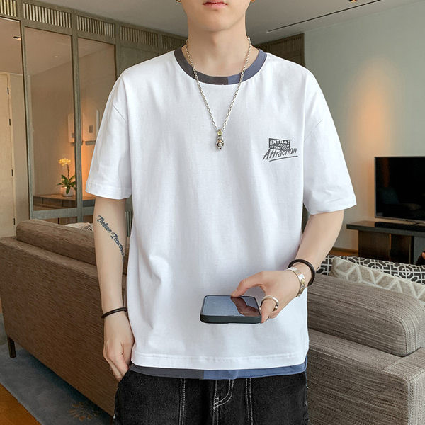 Muška majica s printom i kratkim rukavima