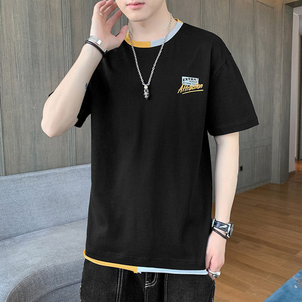 Muška majica s printom i kratkim rukavima