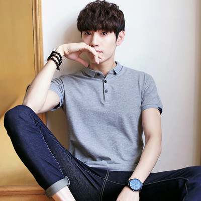 Moderna muška bluza sa kragnom i kratkim rukavima - više boja